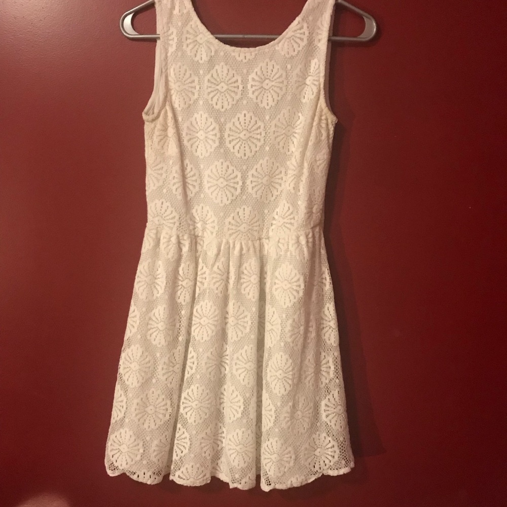 White dress